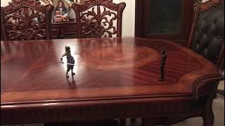 Spider-Man vs Sasuke stop motion