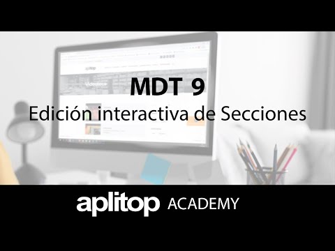 TcpMDT9 | Edición interactiva de Secciones