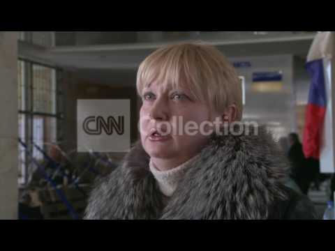 UKRAINE:DONETSK PROTESTERS WANT TO JOIN RUSSIA