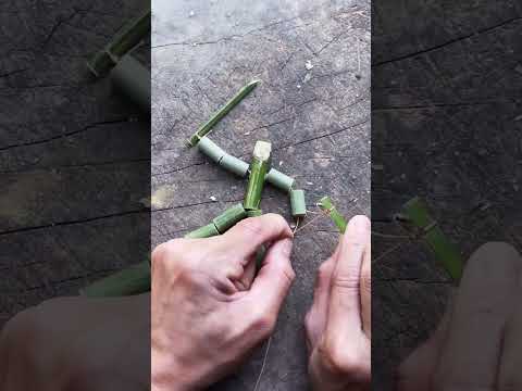 The most interesting bamboo crafts | shadow fight game from bamboo #bamboo #crafts #bamboo crafts