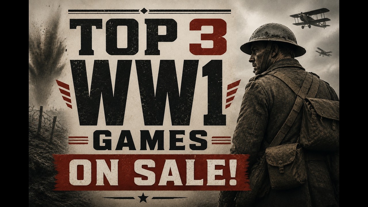 TOP 3 WORLD WAR 1 GAMES ON SALE