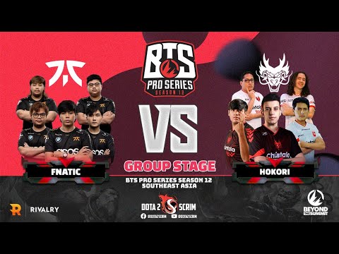 Fnatic vs Hokori - BTS Pro Series Season 12: Southeast Asia - Group Stage - BO2