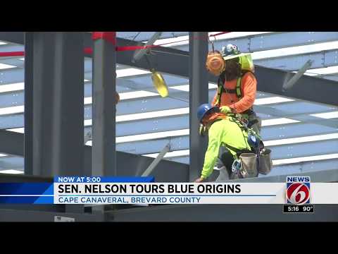 Blue Origin OneWeb facilities under Construction 720p