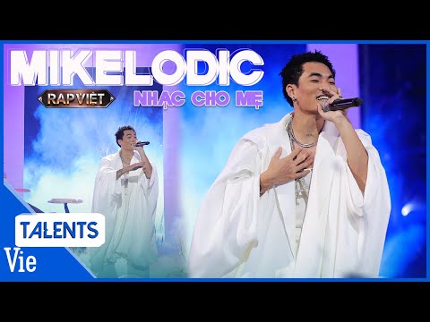 Mikelodic tình cảm Rap Về Mẹ, đem đến năng lượng đầy cực | Rap Việt Live Stage
