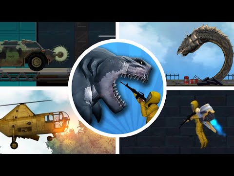 Sharkosaurus Rampage All Bosses