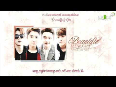 [Vietsub+Kara][Audio] Baekhyun - Beautiful (EXO NEXT DOOR OST) [EXO Team] Danielle DbThompson