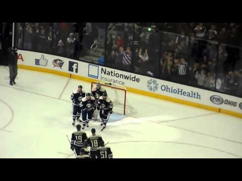 Columbus Blue Jackets Beat the St. Louis Blues 4/12/2013