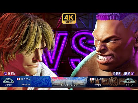 SF6 🔥 DAIGO (KEN) VS たいいた (DEE JAY) 🔥 4K ACTION 🔥 STREET FIGHTER 6