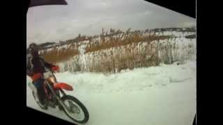 preview picture of video 'Эндуро, enduro, XR 250, KTM 400'
