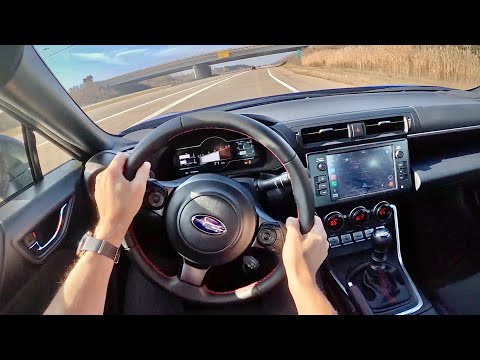 2022 Subaru BRZ - Michelin Pilot Sport All Season 4 // POV First Impressions