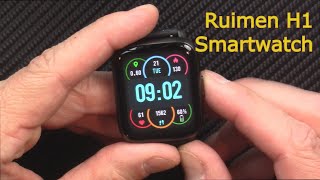 Ruimen H1 Smartwatch review | Bluetooth calling smartwatch