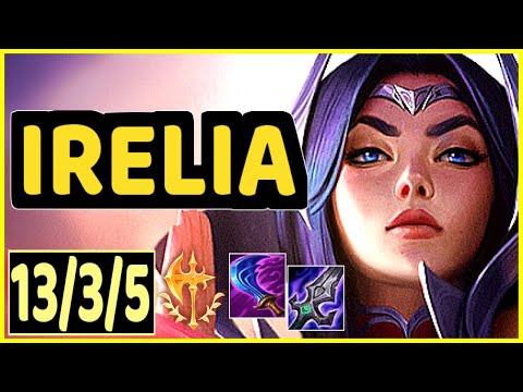 IRELIA VS AURELION SOL - 13/3/5 KDA MID GAMEPLAY EMERALD IV