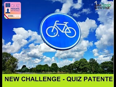SEGNALI DI OBBLIGO: New Challenge - Quiz Patente