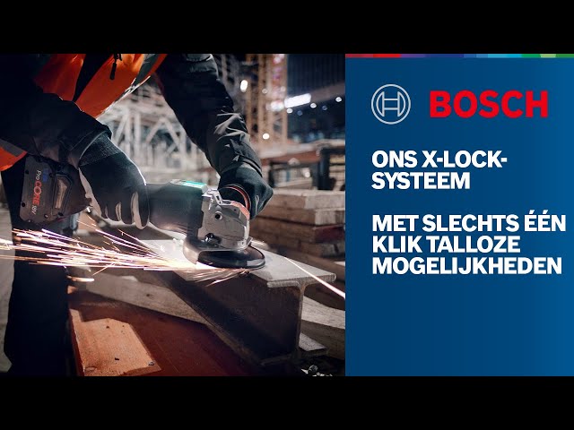 Bosch 06019H6502 - Meuleuse angulaire sans fil GWX 18V-15 SC 2x ProCORE18V 5,5Ah, chargeur GAL 1880 CV, capot de protection, poignée Vibration Control, 1x CoMo GCY 42-image