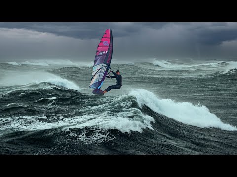 🤯🌪️ CHASING a WINDFORCE 10 STORM in Denmark