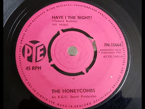 The Honeycombs 'Have I The Right?' 1964 45 rpm