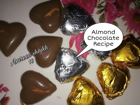 Homemade Almond Chocolate Recipe  /  Amreen shaikh 10