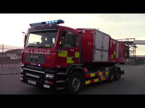 *Rare* Merseyside Fire & Rescue Service High Volume Pump Responding