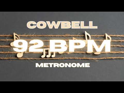 92 BPM - Cowbell Metronome