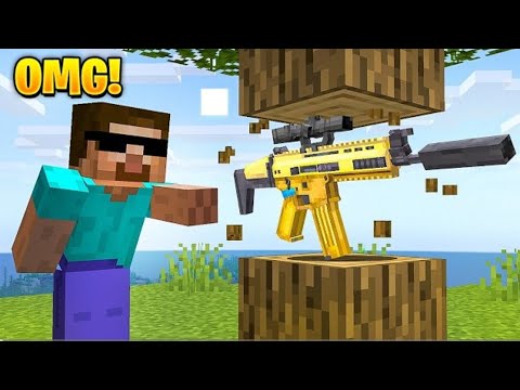Minecraft But Every Drop is a Gun! @ProBoiz95