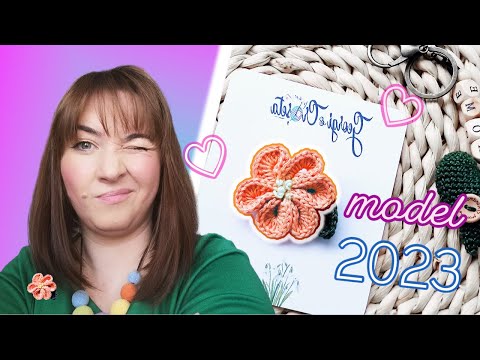 Mărțișor croșetat | Model NOU!
