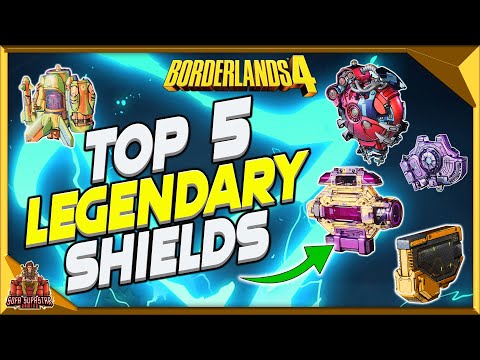Borderlands 4 Top 5 Best Legendary Shields - Most Overpowered Shields To Use