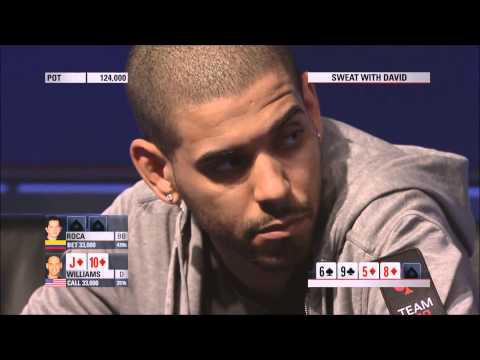 Sweat With DAVID WILLIAMS - ROCA vs WILLIAMS - EPT 10 Grand Final - Poker Highlight