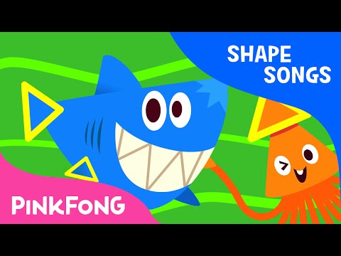 Triangles Under the Sea | Shape Songs | PINKFONG Songs