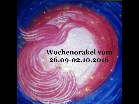 Wochenorakel vom 26.09 - 02.10.2016 - Lass die Karten sprechen