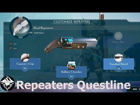 Dauntless : Compleet Repeaters Questline "getting all parts"