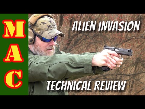Laugo Arms Alien pistol technical review - Truly innovative 9mm pistol