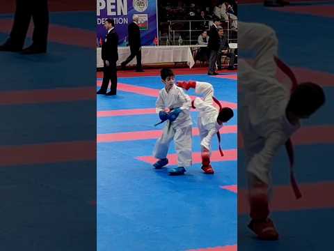 Karate Kids Tournament #kick #kumite #ippon #shorts
