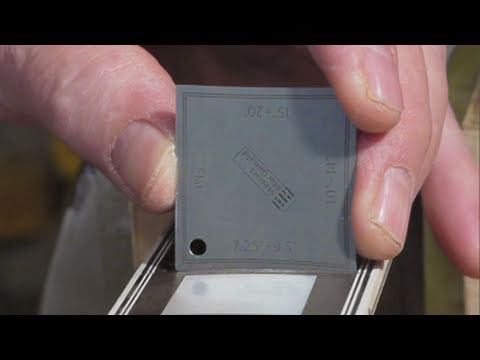 Демонстрация приспособления StewMac Fret Slot Depth Gauge