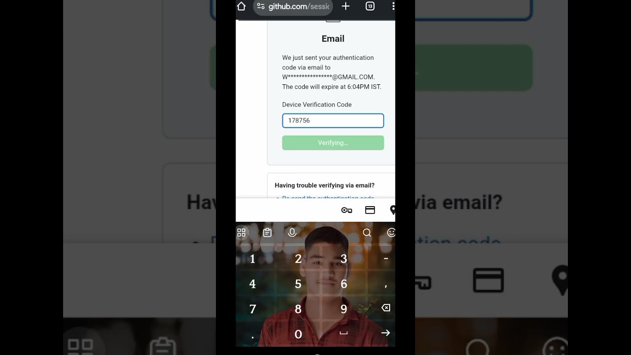 New Git hub login #github #codewithbhola #coding