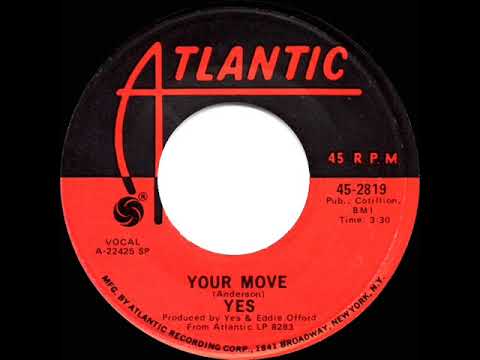 1971 HITS ARCHIVE: Your Move - Yes (mono 45)