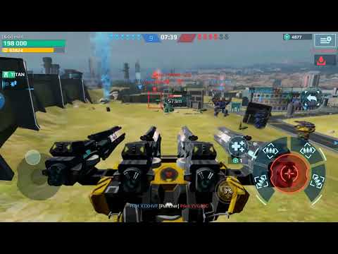 warrobots testserver gameplay. Behemot weapon tests .(Gauss)