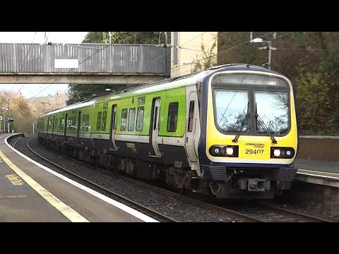 IE 29000 Class DMU Train number 29407 - Shankill Station, Dublin