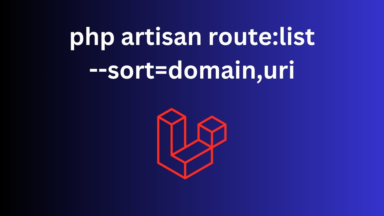 Laravel 11.5: Route List Multi-Sort with Collections