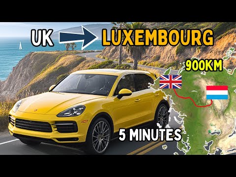 Ets2 Timelapse Journey UK To Luxembourg In 5 Minutes | Euro Truck Simulator 2