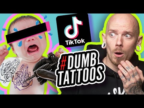 DUMB TIKTOK TATTOOS | Tattoo Critiques | Pony Lawson
