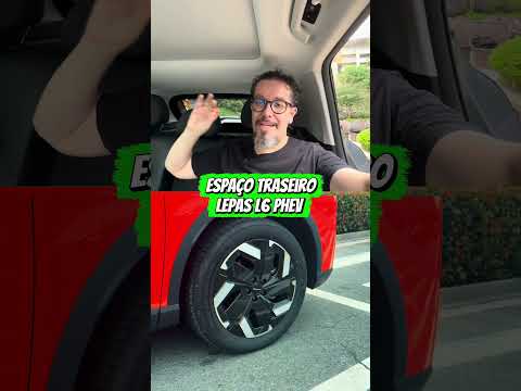 SOM SONY E MUITO ESPAÇO! Veja os detalhes da traseira do novo Lepas L6! 🚗✨