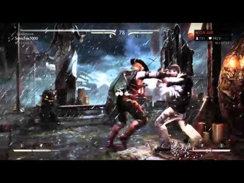 Mortal Kombat X SonicFox (erron black) vs EMPR_Death(cage)