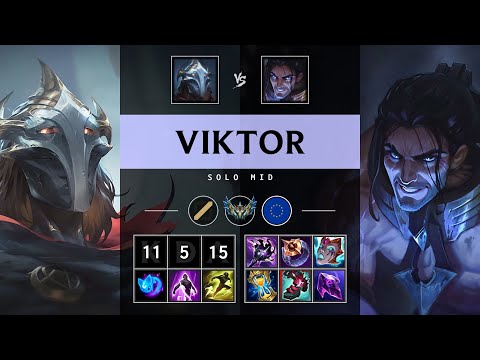 Viktor Mid vs Sylas - EUW Challenger Patch 25.21