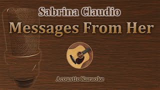 Messages From Her - Sabrina Claudio (Acoustic Karaoke)