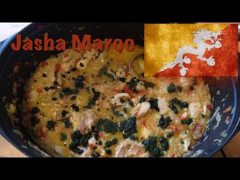 How to cook Jasha Maroo (The Bhutanese dish)