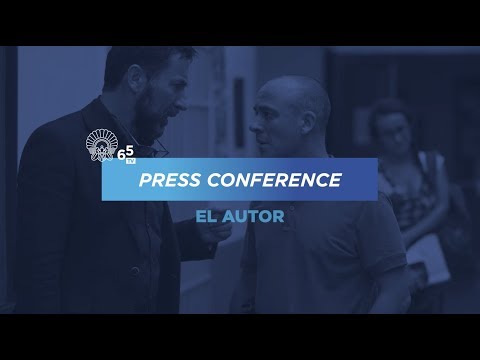 Rueda de prensa ''El autor'' (S.O.) - 2017