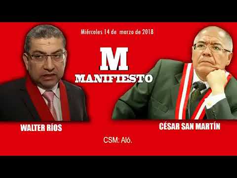 LA CORRUPCION DEL JUEZ CESAR SAN MARTIN.