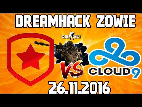 Cloud9 vs Gambit Dreamhack Winter 2016 game3 DUST2  GMB vs C9