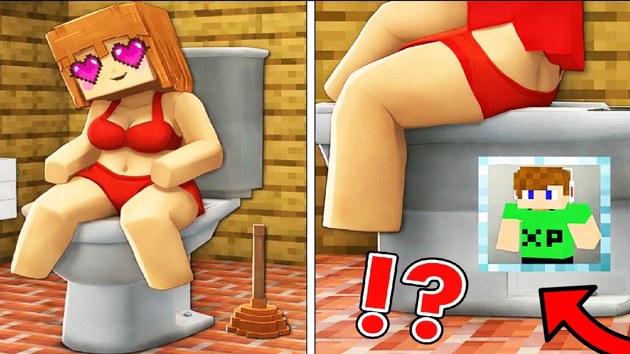 VÉCÉBE TROLLKODTAM A BARÁTNŐMET A MINECRAFTBAN! 😱