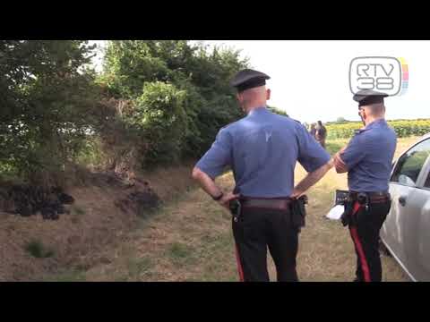 CADAVERE CARBONIZZATO, ESECUZIONE O VENDETTA